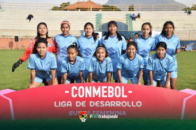 Bolívar femenino clasifica a la semifinal de la Liga de desarrollo sub-16 de la CONMEBOL.