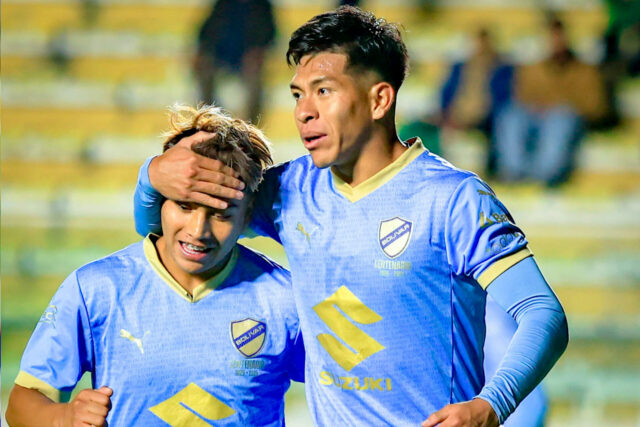 Bolívar golea por tercera vez a Blooming en 2025