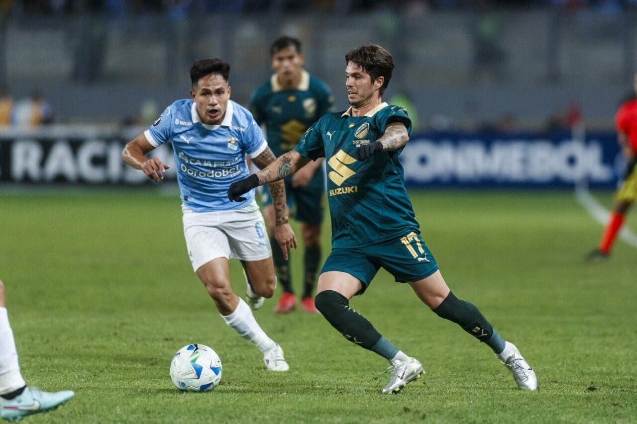 Bolivar Centenario vs Sporting cristal Conmebol Libertadores